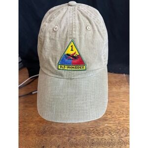 Old‎ Ironsides 1st AMD DIV Port Authority Military Baseball Cap Hat